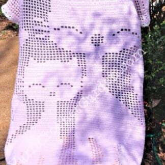 Cat Crochet Pattern Paw Blanket Pattern