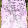 Crochet Baby Blanket Pattern Dog Paw Print Christmas Girl Boy Gypsy Afghan Crochet Pattern