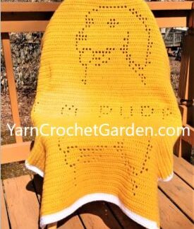 Crochet Dog Blanket Pattern Easy For Beginner Puppy Golden Retriever Blanket More Sizes Fit Baby Kids Adults Filet