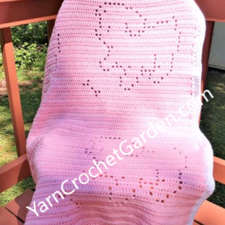 Crochet Dog Blanket Pattern, Filet Crochet Pattern, Crochet Filet Blanket, Crochet Baby Blanket Pattern, More Sizes Fit Baby Kids Adults