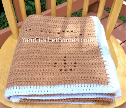 German Shepherd Dog Blanket Crochet Pattern Filet Baby Blanket More Sizes Fit Baby Kids Adults Filet