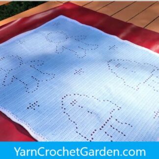 Crochet Blanket Pattern, Star, Spacecraft, Rocket, Astronaut, Crochet Baby Blanket, Crochet Filet Blanket Pattern, Crochet Adults Blanket