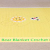 Full square graph chart for teddy bear filet crochet blanket pattern, beginner-friendly printable grid