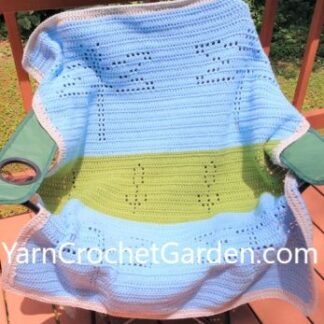 Crochet Pattern Baby Blanket Dragonfly Baby Afghan Crochet Blanket Crochet Patterns Filet Blanket Crochet Girl Blanket Easy Sizes For Kids Adults