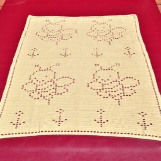 crochet bee blanket pattern