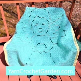 Crochet Baby Blanket Angel Crochet Pattern Baby Shower Gifts Easy For Beginner