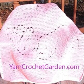 Crochet Baby Blanket Sleeping Baby Crochet Pattern Blanket Baby Shower Gift Girl Boy Easy More Sizes