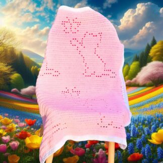 Crochet Cat Blanket Pattern Butterfly Blanket Easy For Beginner Fit Baby Kids Adults Filet