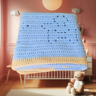 Crochet Baby Blanket Pattern, Star Blanket Pattern, Crochet Filet Blanket Pattern, Filet Blanket Pattern Easy, More Sizes Fit Baby Kid Adult