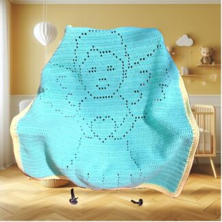 Crochet Baby Blanket Angel Crochet Pattern Baby Shower Gifts Easy For Beginner