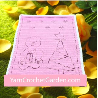 Crochet Teddy Bear Blanket Pattern