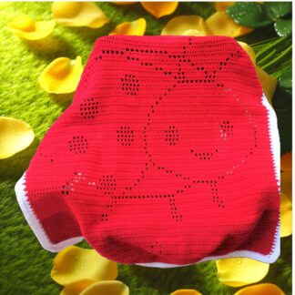 Crochet blanket ladybug pattern