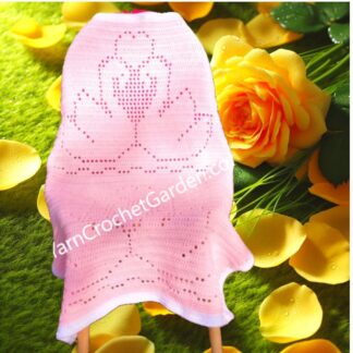 Crochet valentine heart blanket pattern geese love