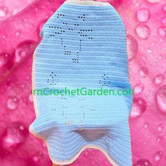 Filet crochet cat blanket pattern – easy beginner PDF, baby to adult sizes