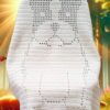 Beginner-friendly Boston Terrier dog blanket filet crochet pattern with bonus teddy bear